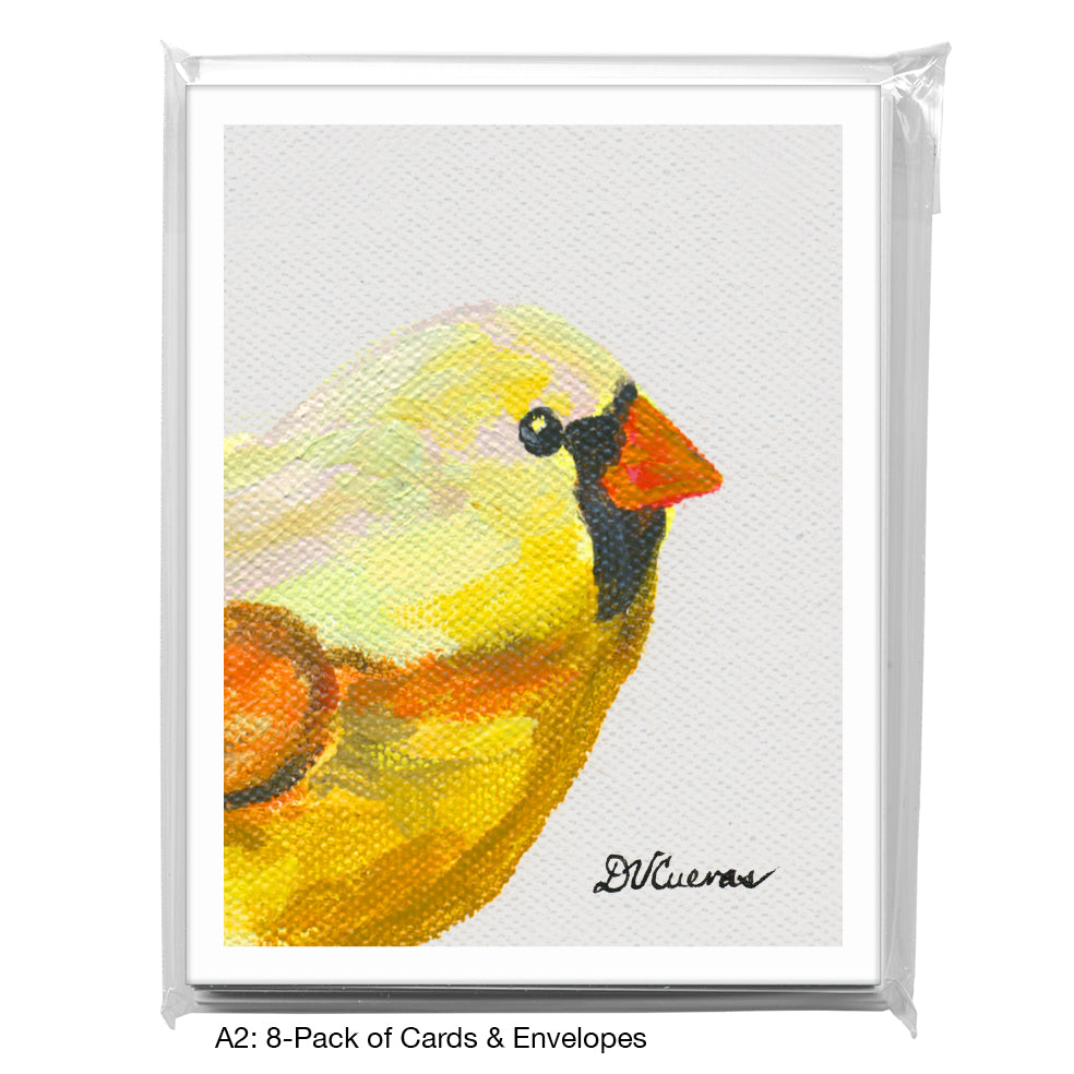 Finch, Greeting Card (7700G), A2 8-Pack, printedcanvas.com