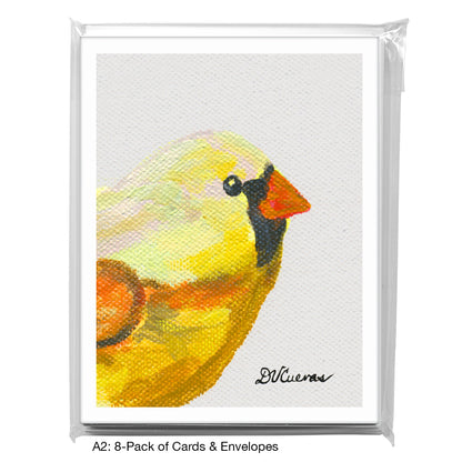 Finch, Greeting Card (7700G), A2 8-Pack, printedcanvas.com