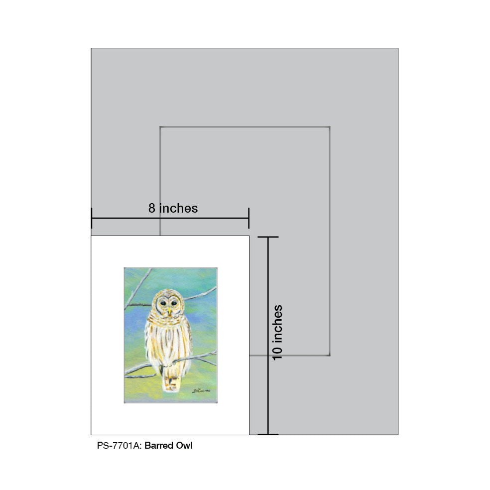 Barred Owl, Print (#7701A)