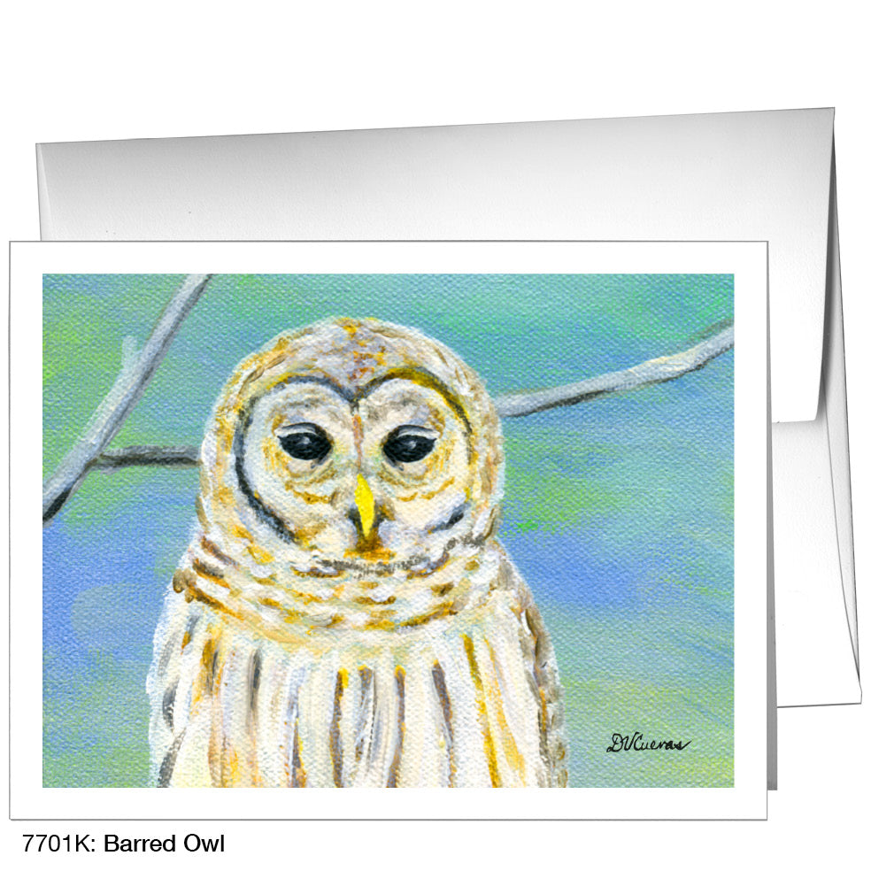 Barred Owl, Greeting Card (7701K)