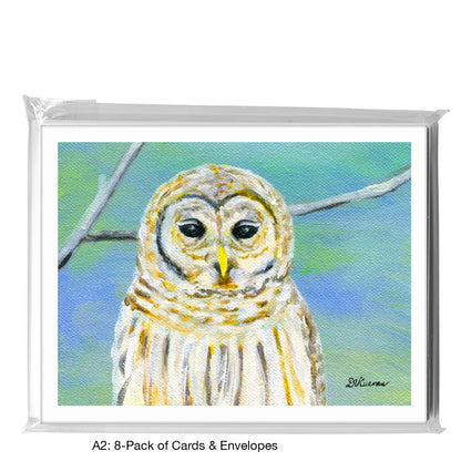 Barred Owl, Greeting Card (7701K)