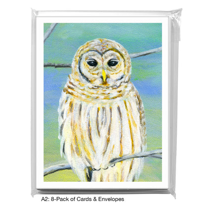 Barred Owl, Greeting Card (7701P)