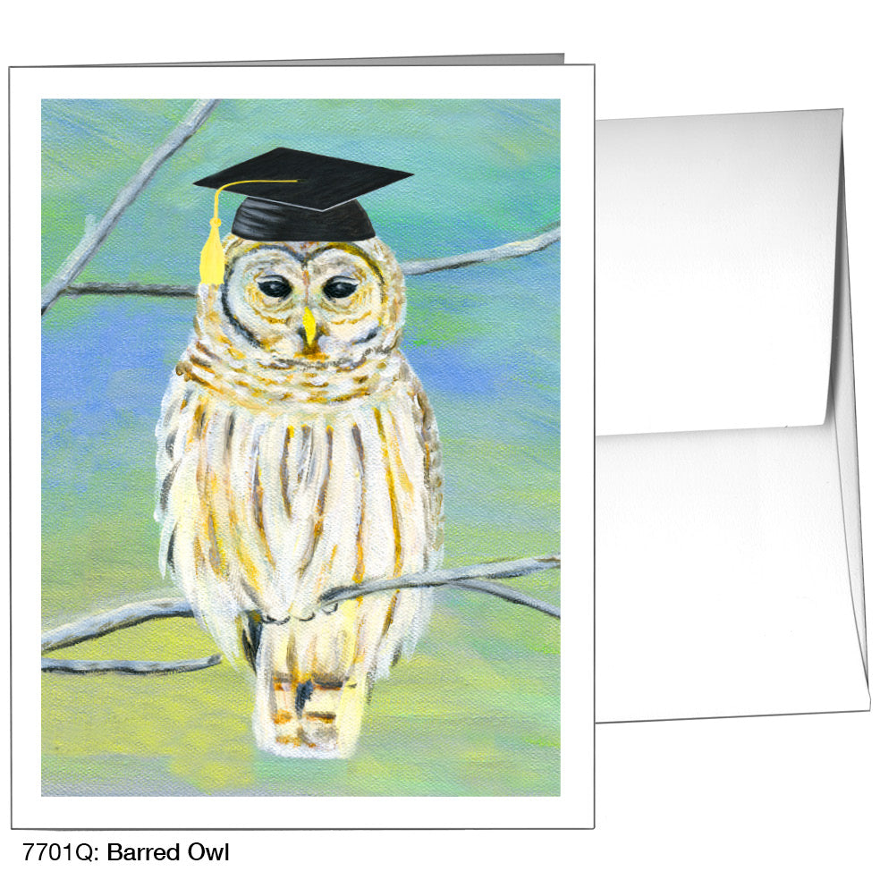 Barred Owl, Greeting Card (7701Q)