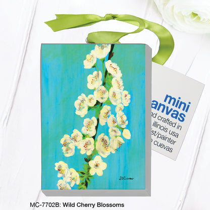Wild Cherry Blossoms, Mini Canvas (MC-7702B)