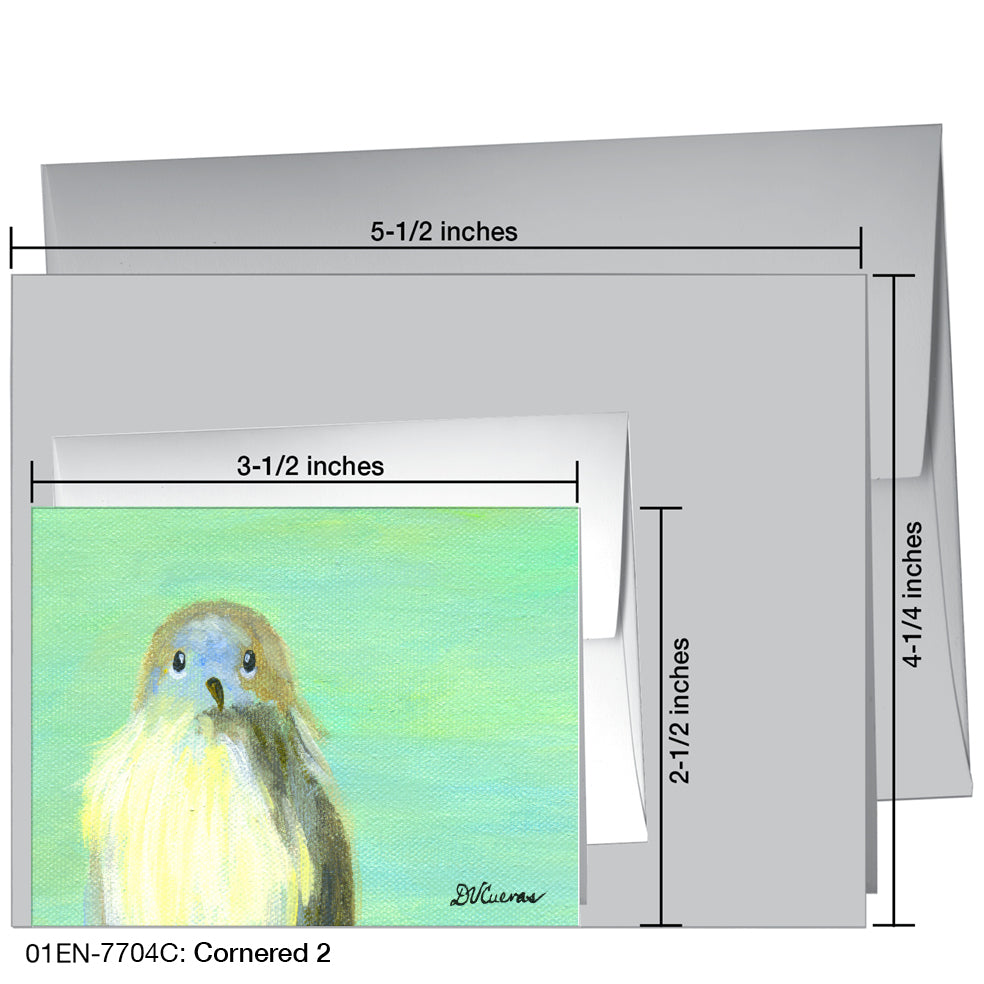 Cornered 2, Greeting Card (7704C), Enclosure, printedcanvas.com