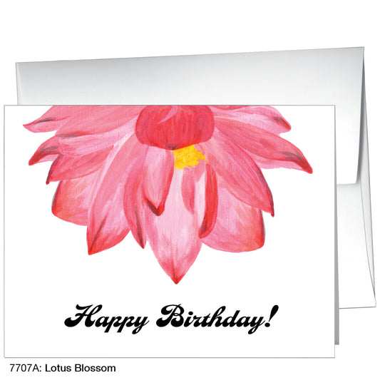 Lotus Blossom, Greeting Card (7707A)