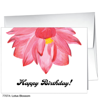 Lotus Blossom, Greeting Card (7707A)