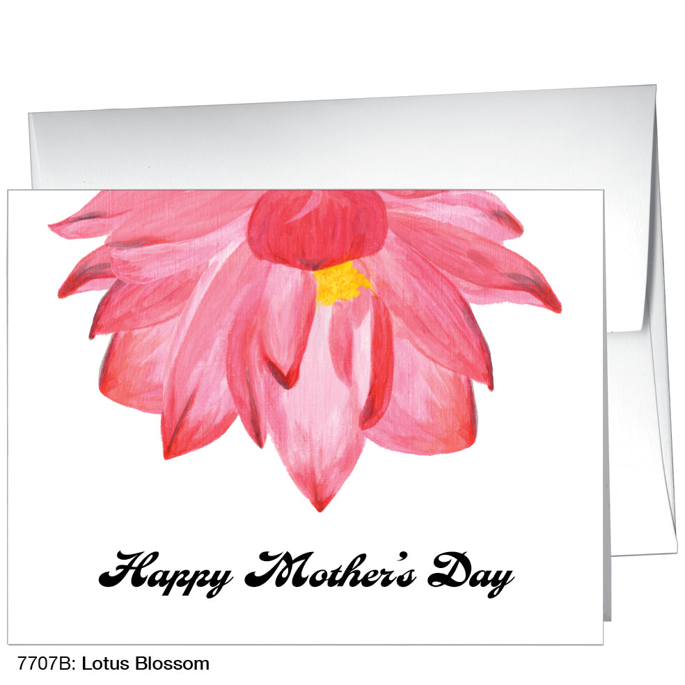 Lotus Blossom, Greeting Card (7707B)