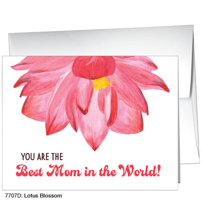 Lotus Blossom, Greeting Card (7707D)