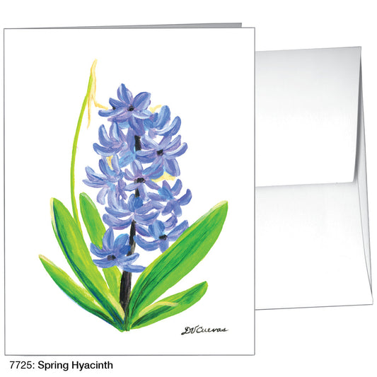 Spring Hyacinth, Greeting Card (7725A), A2 Card Front, www.printedcanvas.com