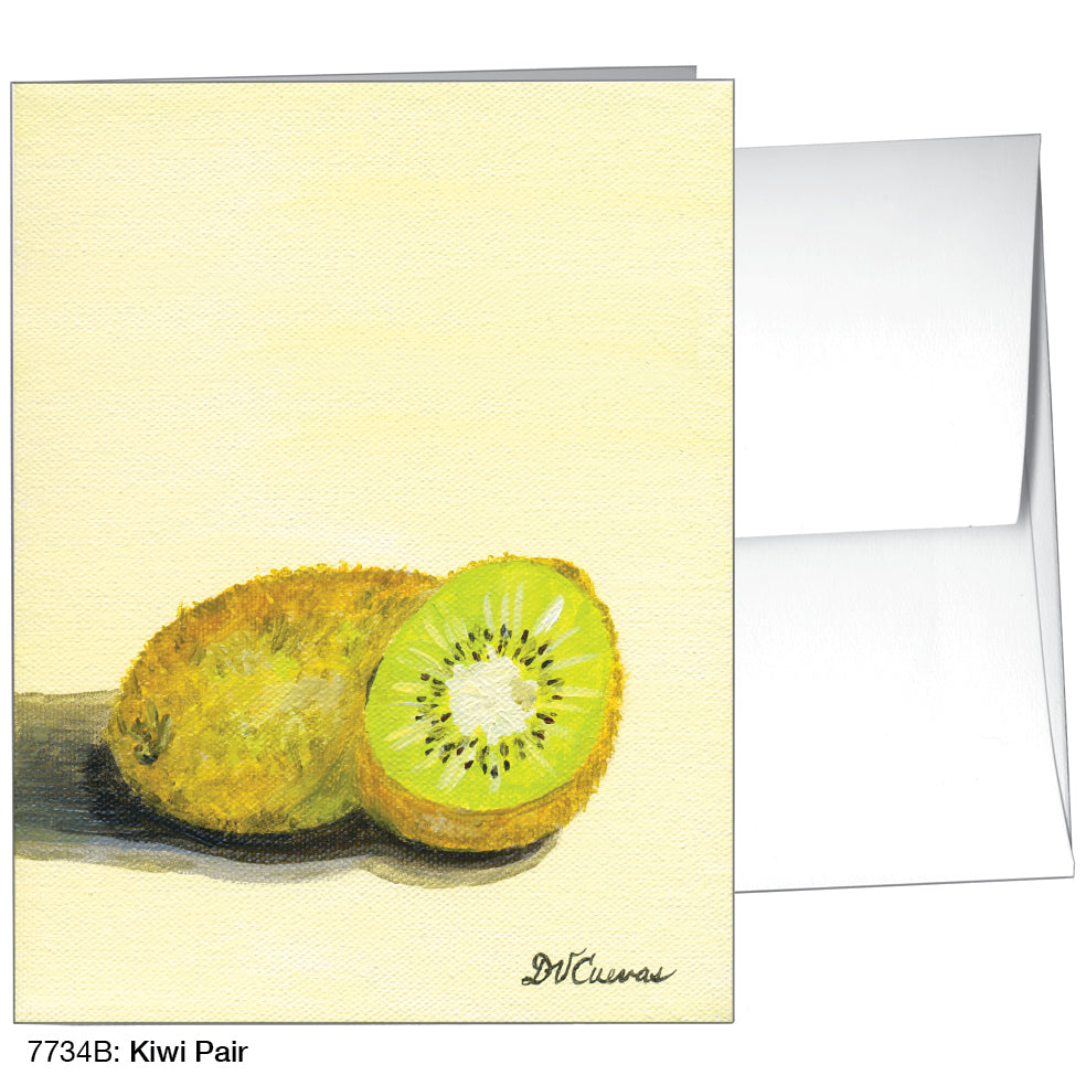 Kiwi Pair, Greeting Card (7734B), A2, printedcanvas.com