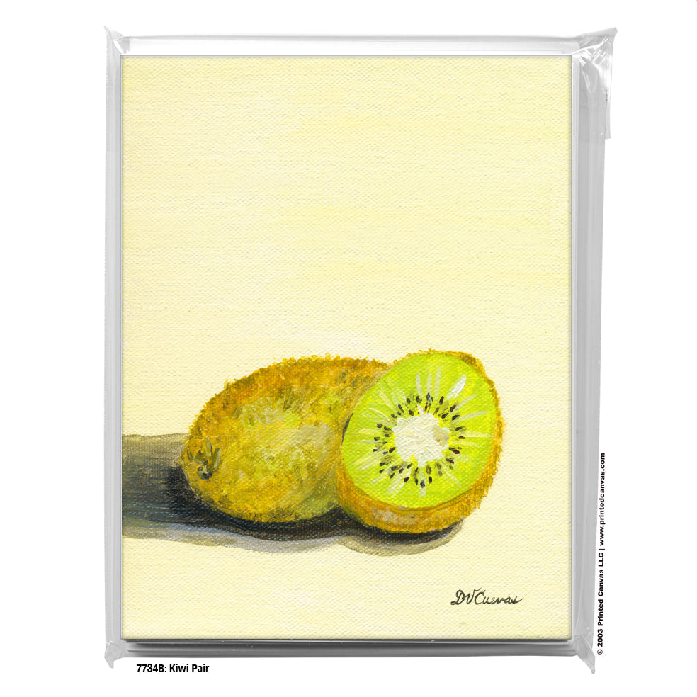 Kiwi Pair, Greeting Card (#7734B)