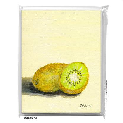 Kiwi Pair, Greeting Card (#7734B)