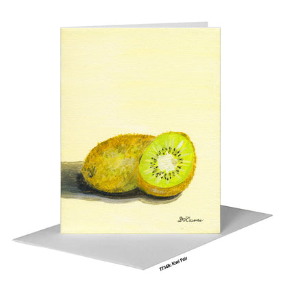 Kiwi Pair, Greeting Card (#7734B)