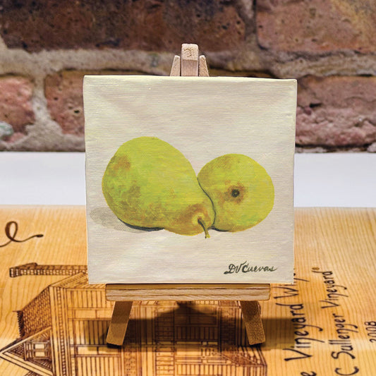 Paired Pears, Mini Artwork (MA-7737C)