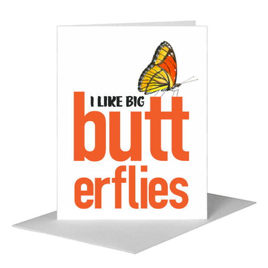 Viceroy Butterfly, Greeting Card (#7749K) A2 Card Front, www.printedcanvas.com