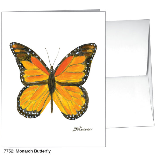 Monarch Butterfly, Greeting Card (7752B), A2 Card Front, www.printedcanvas.com