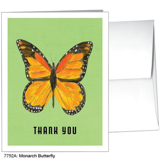 Monarch Butterfly, Greeting Card (7752A), A2 Card Front, www.printedcanvas.com