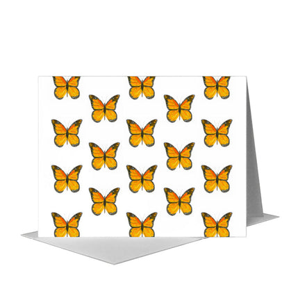 Monarch Butterfly, Greeting Card (#7752C), A2 Card Front, www.printedcanvas.com