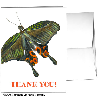 Common Mormon Butterfly, Greeting Card (7754A)