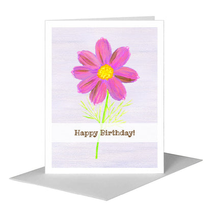 Trent, Greeting Card (#7757AB), A2 Card Front, www.printedcanvas.com