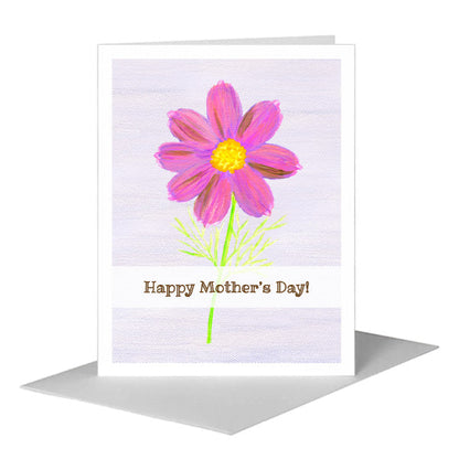 Trent, Greeting Card (#7757DA), A2 Card Front, www.printedcanvas.com