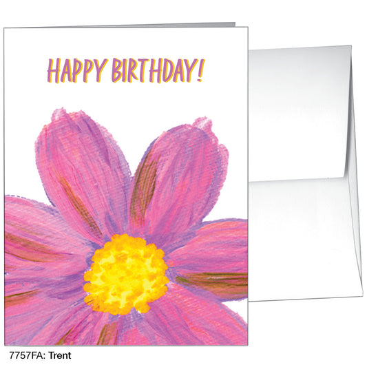 Trent, Greeting Card (#7757FA)