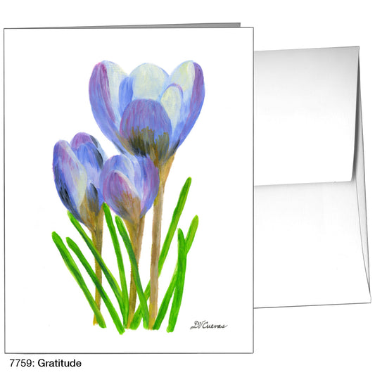 Gratitude, Greeting Card (7759), A2, printedcanvas.com