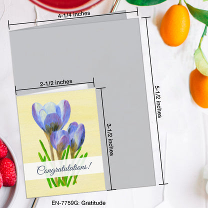 Gratitude, Greeting Card (7759G), Enclosure, www.printedcanvas.com