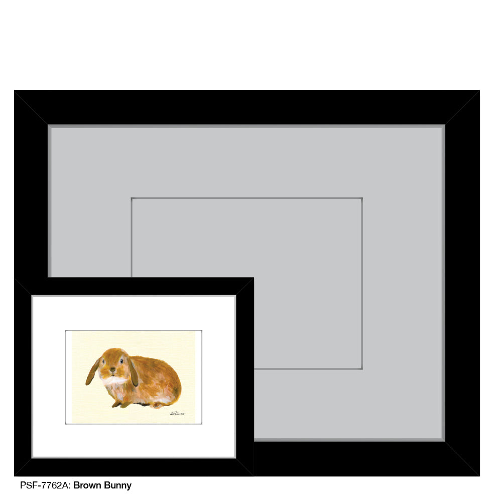 Brown Bunny, Print (#7762A)