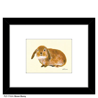Brown Bunny, Print (#7762A)