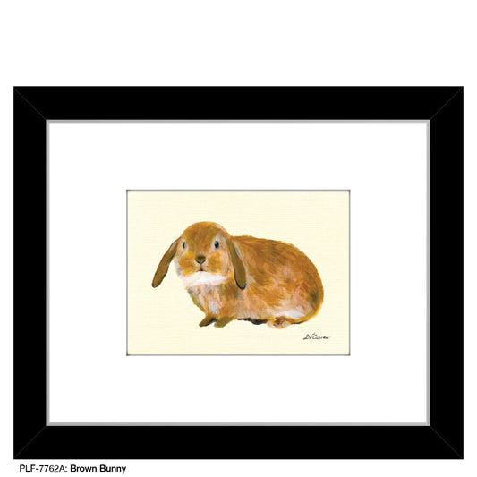 Brown Bunny, Print (#7762A)
