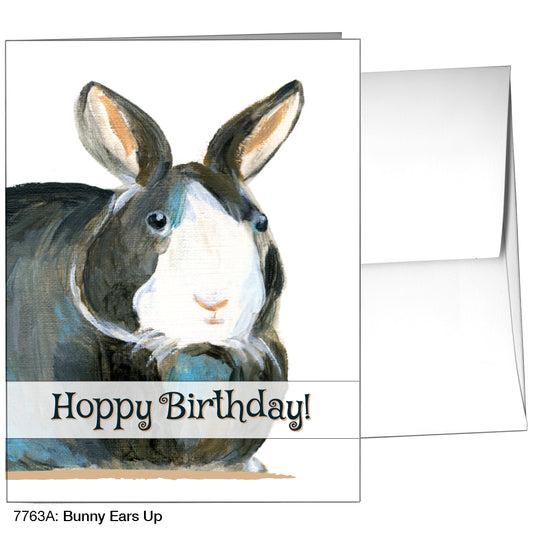 Bunny Ears Up, Greeting Card (7763A)