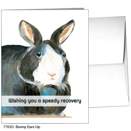 Bunny Ears Up, Greeting Card (7763D)