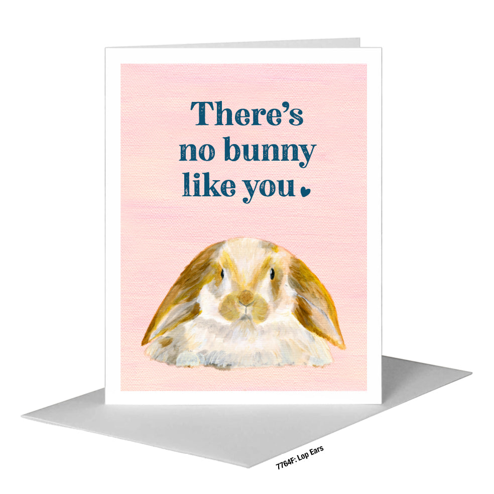 Lop Ears, Greeting Card (#7764F)