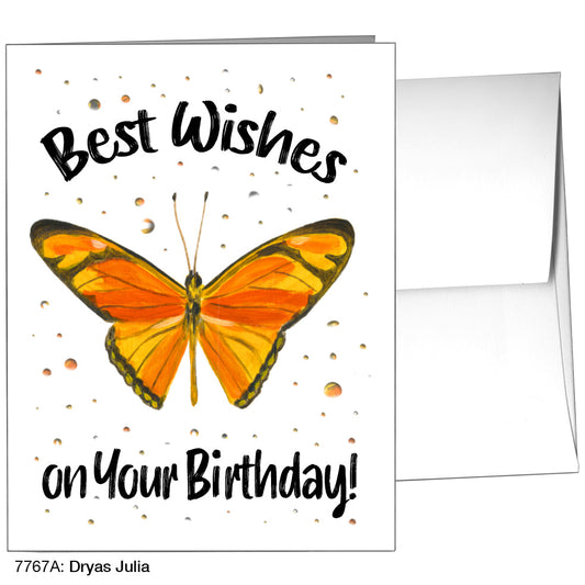 Dryas Julia, Greeting Card (7767A), A2, printedcanvas.com