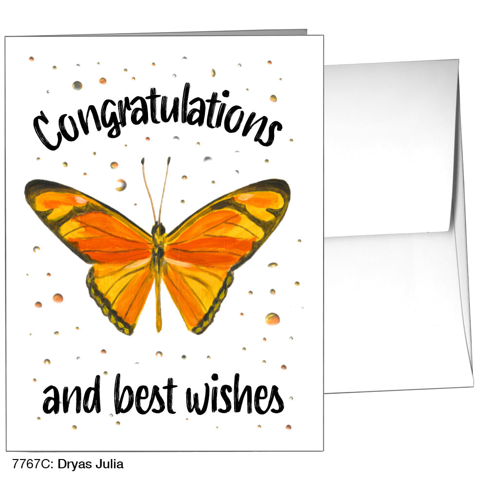 Dryas Julia, Greeting Card (7767C), A2, printedcanvas.com