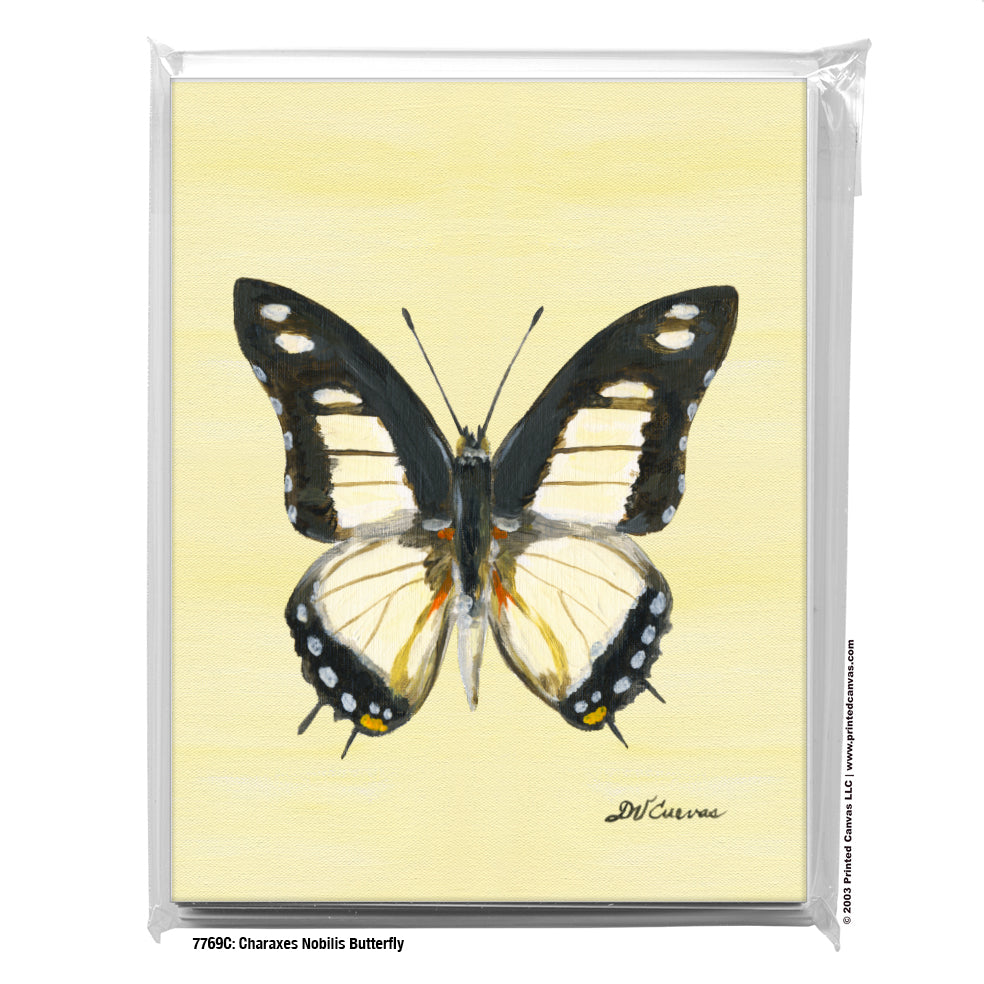 Charaxes Nobilis Butterfly, Greeting Card (#7769C)