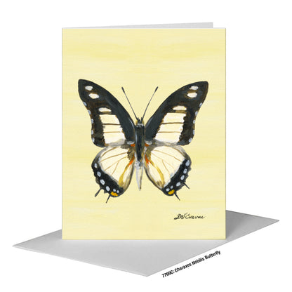 Charaxes Nobilis Butterfly, Greeting Card (#7769C)