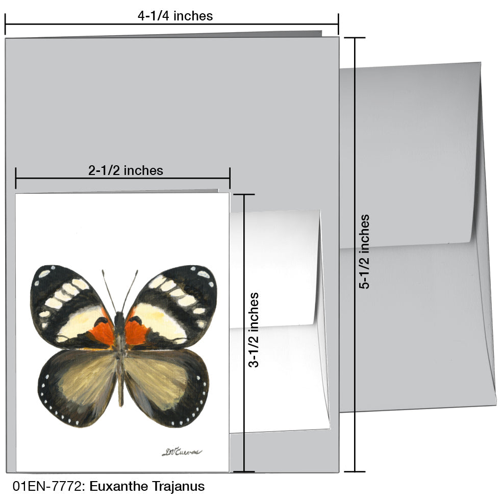 Euxanthe Trajanus, Greeting Card (7772), Enclosure, printedcanvas.com
