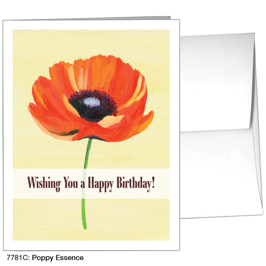 Poppy Essence, Greeting Card (7781C)