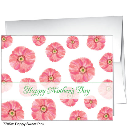 Poppy Sweet Pink, Greeting Card (7785A)
