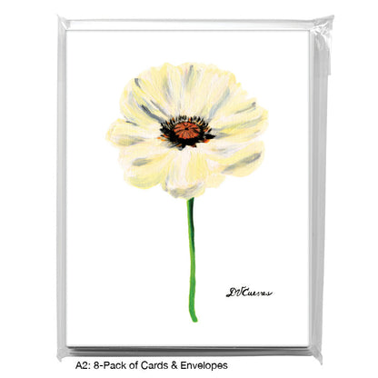 Poppy Lucid, Greeting Card (7787A), 8-Pack, www.printedcanvas.com