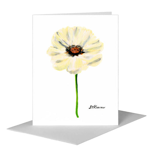 Poppy Lucid, Greeting Card (#7787A) A2 Card Front, www.printedcanvas.com