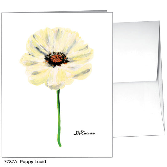 Poppy Lucid, Greeting Card (7787A), A2 Card Front, www.printedcanvas.com