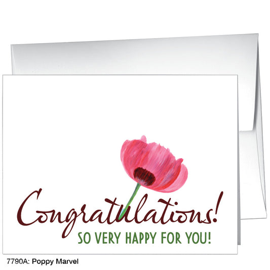 Poppy Marvel, Greeting Card (7790A), A2 Card, printedcanvas.com