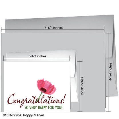 Poppy Marvel, Greeting Card (7790A)