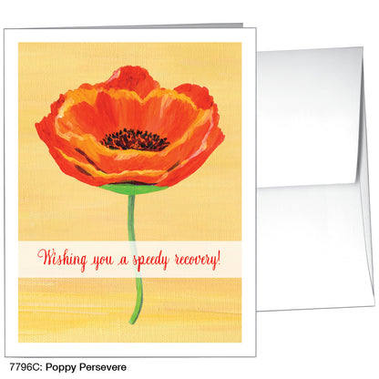 Poppy Persevere, Greeting Card (7796C)