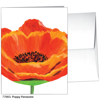 Poppy Persevere, Greeting Card (7796G)