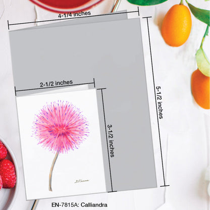 Calliandra, Greeting Card (7815A), Enclosure Card, www.printedcanvas.com